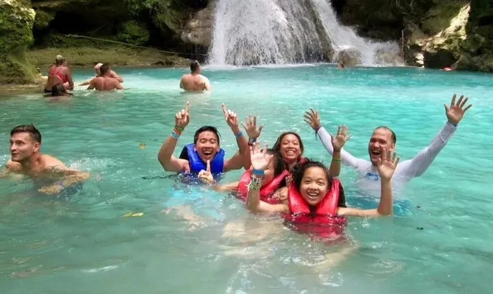 Blue Hole Adventure & Horseback Riding Tour from Montego Bay
