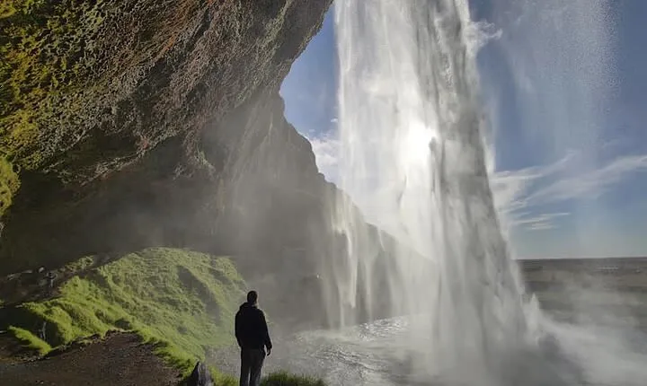 South Coast Waterfalls, Black Beach and Glacier Adventure Tour