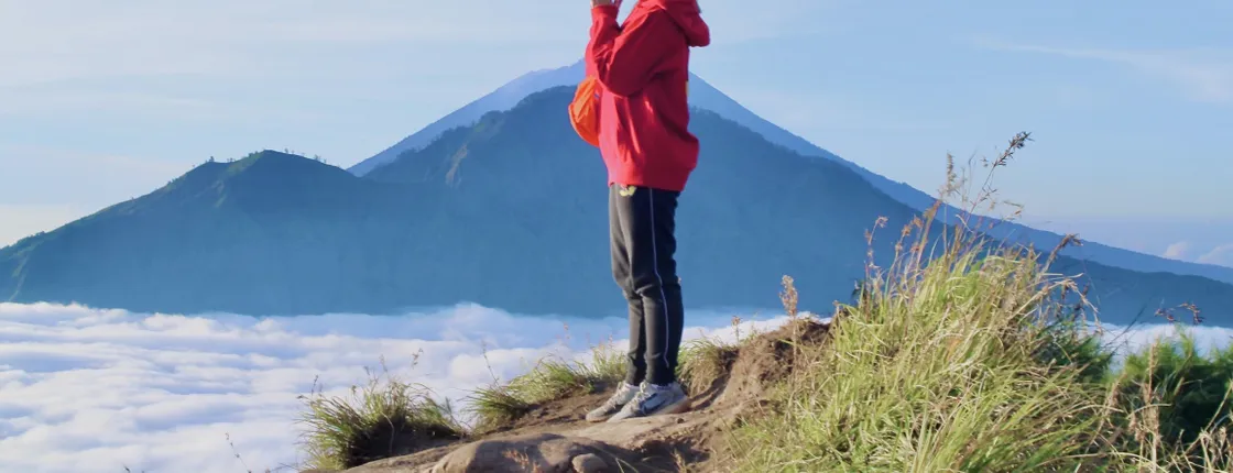 Mount Batur sunrise trekking and tea plantations private tour
