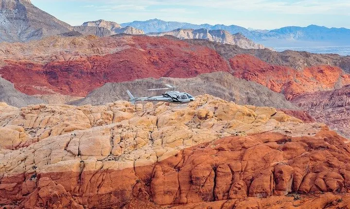 Red Rock Canyon Helicopter Air-Only Tour in Las Vegas