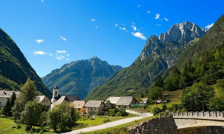 Rafting experience on Soča river from Ljubljana
