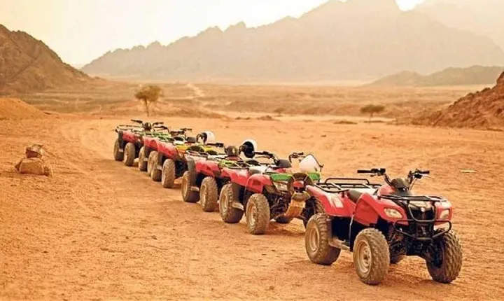 Quad Biking in the Egyptian Desert from Hurghada