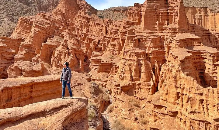 1 Day to Burana Tower, Kok Moinok Canyon, Hot Springs