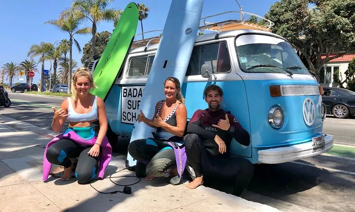 2h of Private Surf Lesson for Beginners in Santa Monica