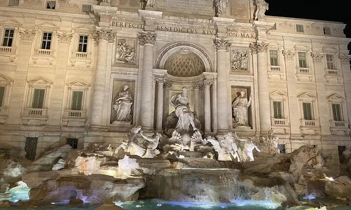 Rome by Night Private Tour with Pick Up and Drop off Included