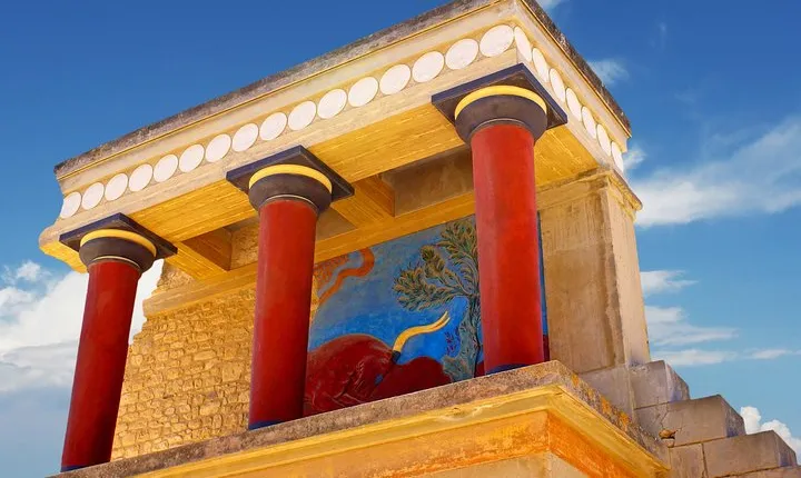 Knossos & Heraklion City Day Tour from Rethimno