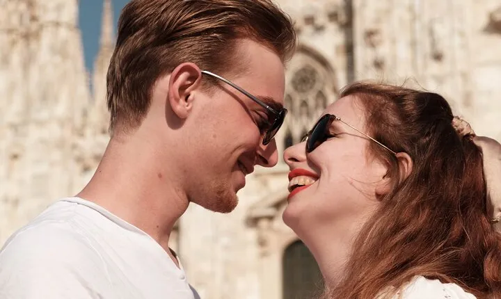 One hour of photo shooting in the center of Milan