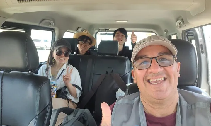 Nazca Lines pick up from Huacachina or Paracas