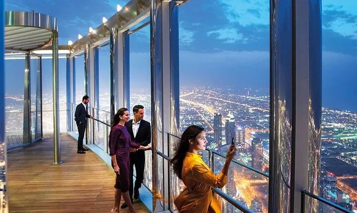 Burj Khalifa At the Top Floor Level Access With optional Transfer