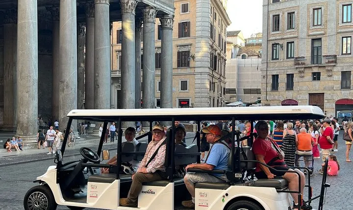 Private Golf Cart Tour: Rome's Ancient Wonders