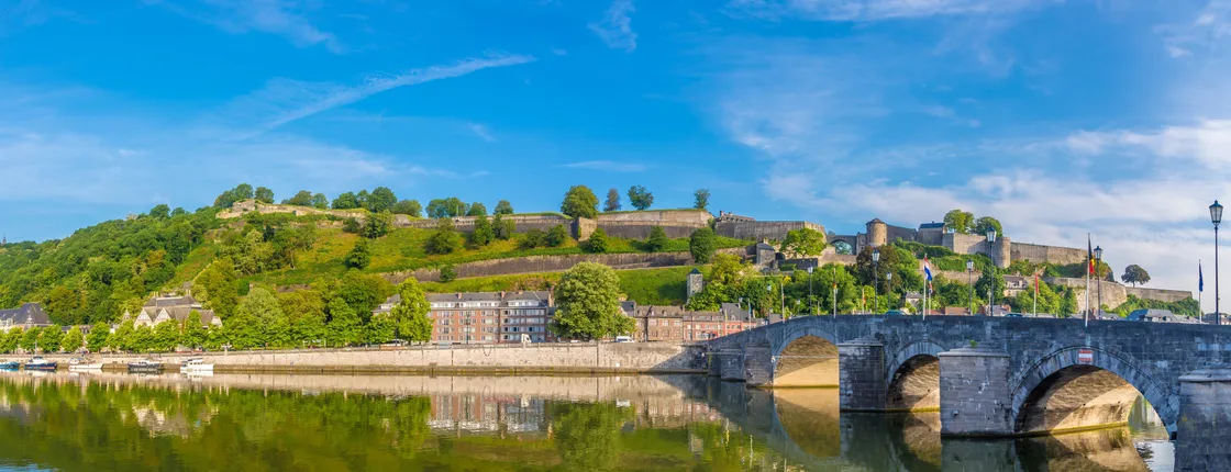 Self guided tour with interactive city game of Namur