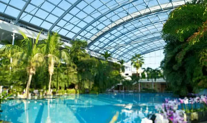 Therme-entrance ticket and transfer pick-up/drop-off Bucharest