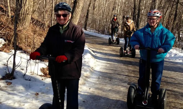 Edmonton River Valley 90-Minute Winter Segway Trek