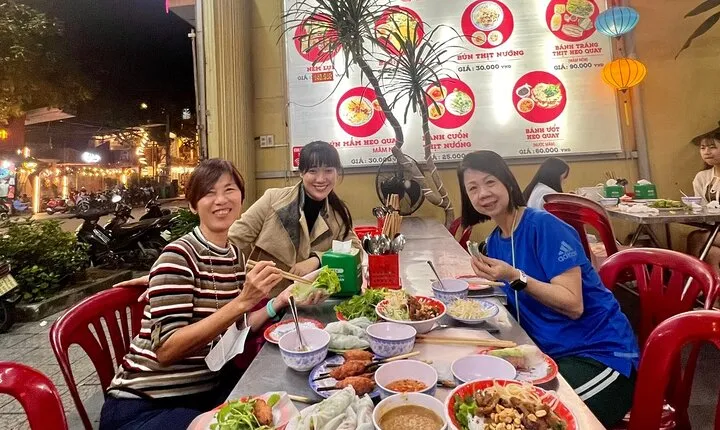 Hue Night Street Food Safari By Cyclo