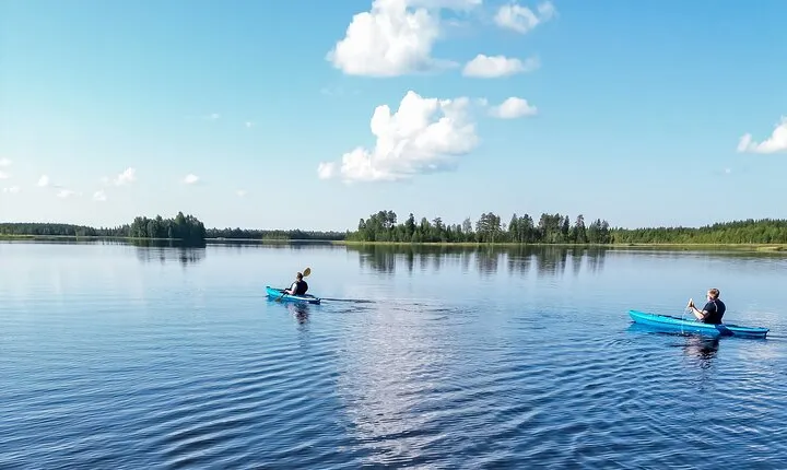 Lapland Kayak Adventure in Rovaniemi