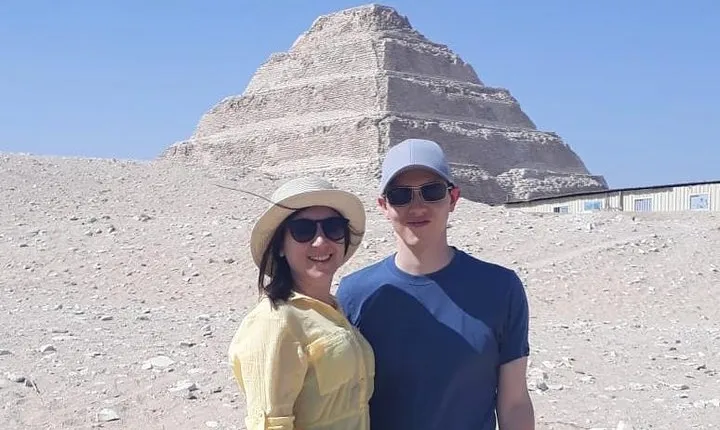 Best Giza Saqqara and Memphis Guided Day Tour from Cairo
