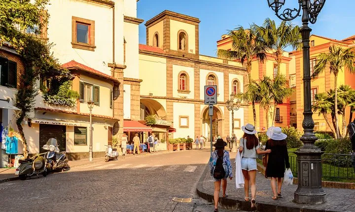 Pompeii Positano and Sorrento shared excursion with Pompeii skip the line entry