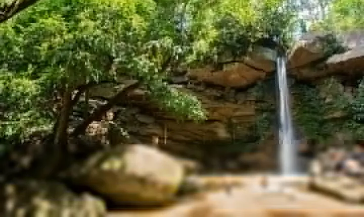 Rapel in Talliquihui Waterfall