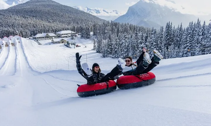Winter Tubing and Lake Louise Adventure