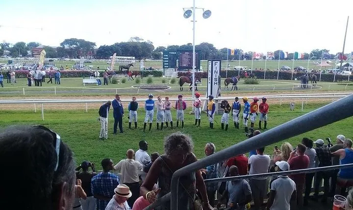 Horse Racing Experience at the Garrison Savannah Racetrack