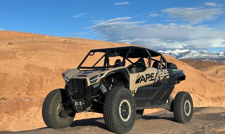 Moab Custom 4 Seat Kawasaki KRX® 1000 Off Road UTV Rental