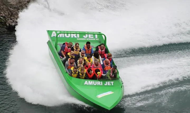 Amuri Adventure Jet Boating in Hanmer Springs