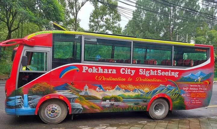 Pokhara: Budget Unguided Tour By Sharing Bus