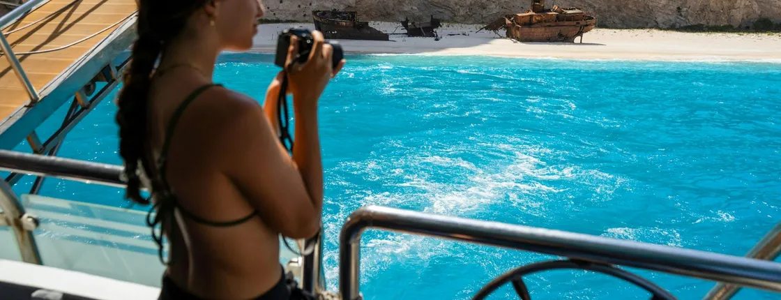 Northern Zante cruise with Cape Skinari