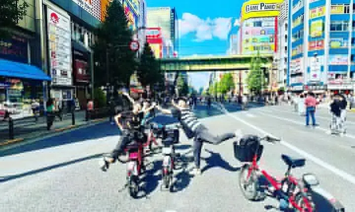 Tokyo Deep Inside Cycle Tour～3 Hours E Bike Tour around Tokyo 