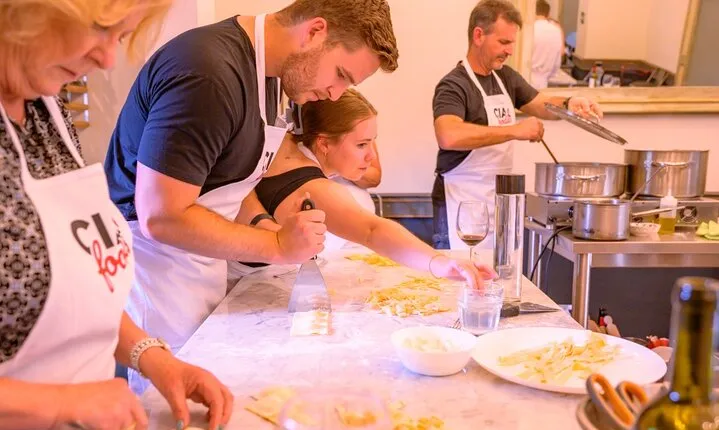 Pasta and Tiramisu Cooking Class with optional Local Market Tour