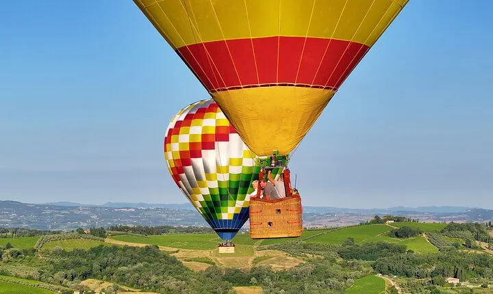 Private Tour: Tuscany Hot Air Balloon Flight from Firenze