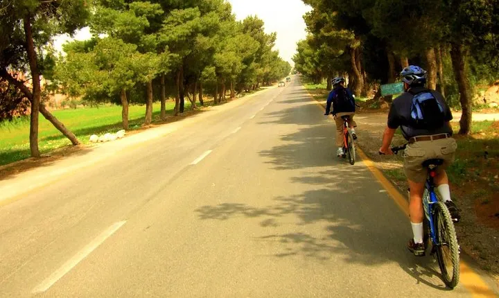 Cycle your way through Madaba