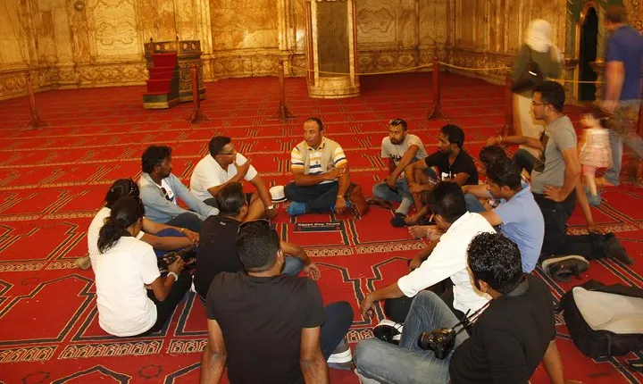 Meeting intellectuals of Egypt