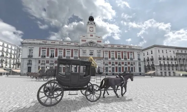 Historic Madrid Virtual Reality Experience with an Official Guide