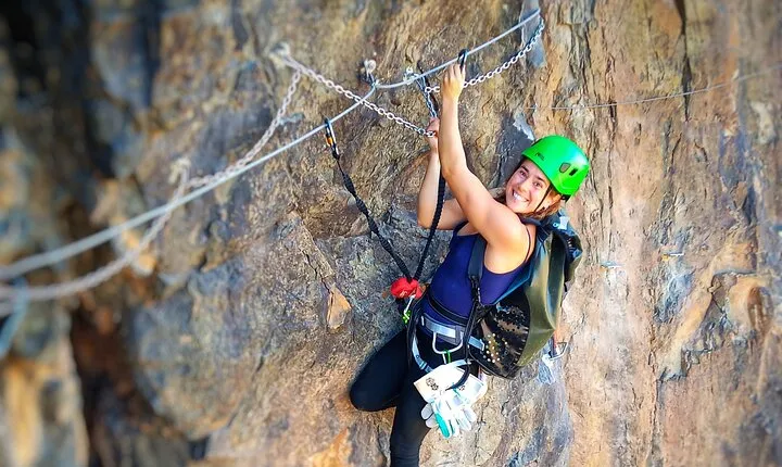 Half-Day Adventure and Climbing Via Ferrata in Gran Canaria