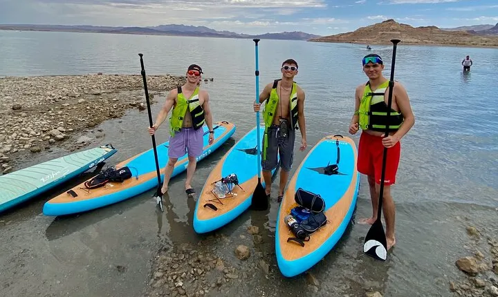 Lake Mead Paddle Board Rental—Direct Beach Access & Flexible Time
