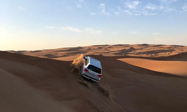 Private Morning Desert Safari Adventures with ATV Quad Bike and Camel Rides 