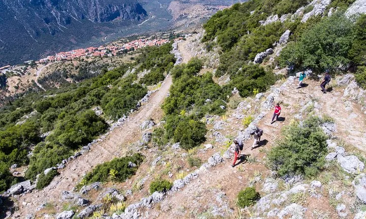 Delphi: Ancient Footpath Delphi Hiking