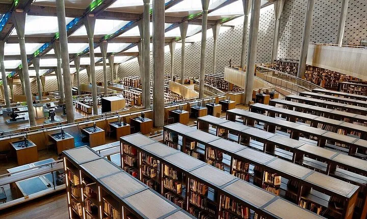 Alexandria Library Entry Tickets With Pickup and Drop Off