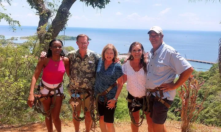 2 Hour Zip Lining Private Tour in Mahogany Bay