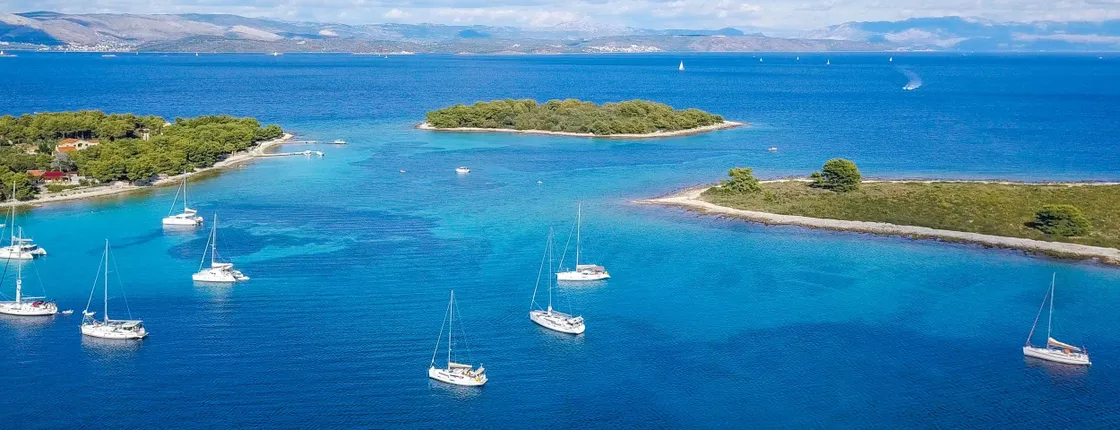 Full day tour to Blue Lagoon & 3 Islands from Trogir