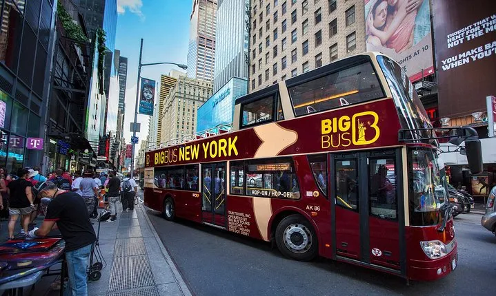 Big Bus NYC: Hop-On Hop-Off Sightseeing Tour by Open-top Bus