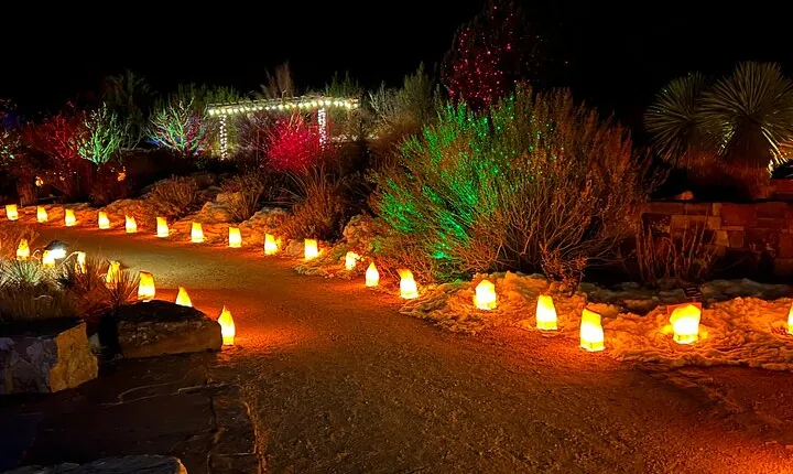 La Luz de Las Noches at Santa Fe Botanical Garden