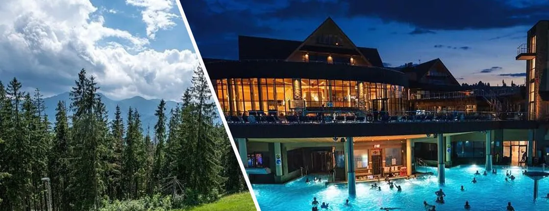 Zakopane tour with hot bath pools and hotel pick-up
