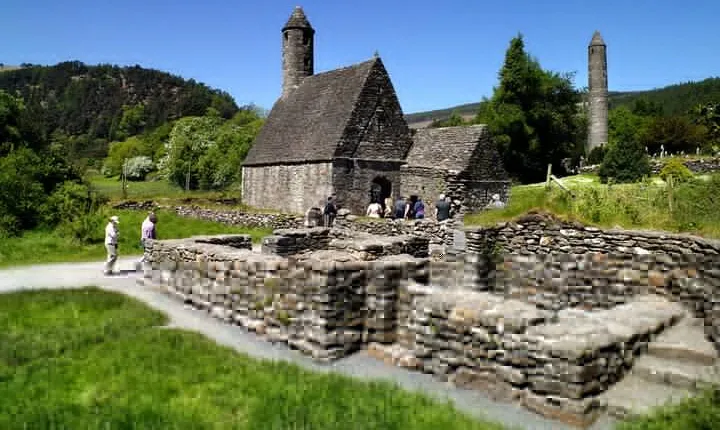From Dublin: Wicklow, Glendalough, Waterfall & Sheepdog demo