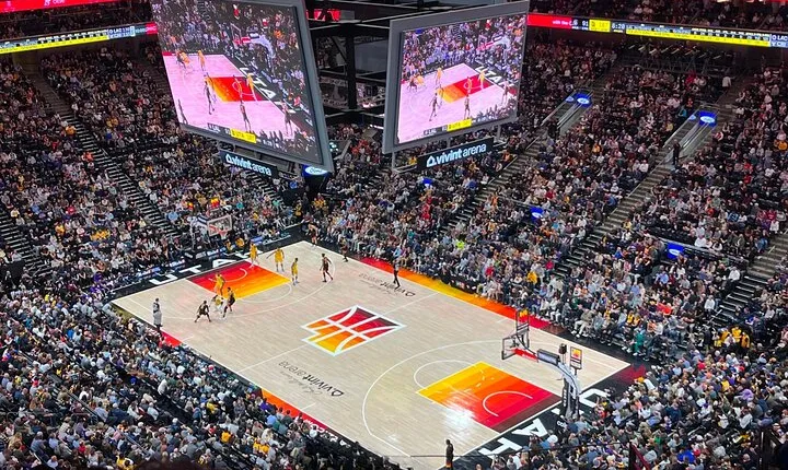 Utah Jazz Basketball Game Ticket at Delta Center
