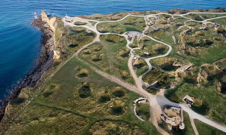 Pointe du Hoc,Omaha Beach, American Cemetery - Day trip from Paris to Normandy