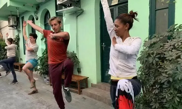 Chinese KungFu Class at Bamboo Park: 5-step Boxing, the key to become Guru