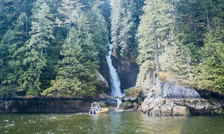 Vancouver City and Waterfall Waterfront Sightseeing Boat Tour 