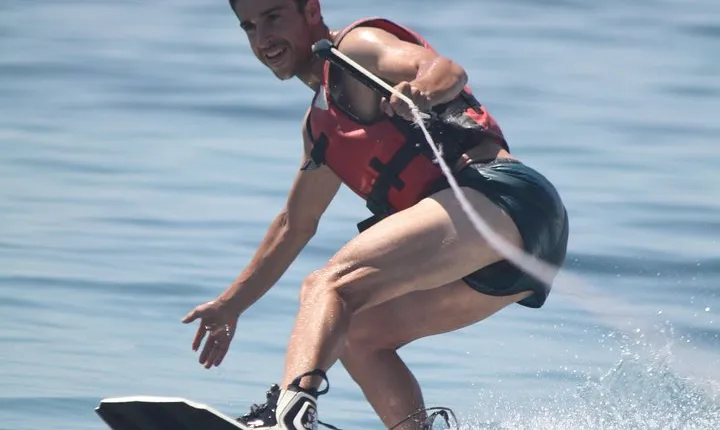 Wakeboarding in Armacao de Pera, Algarve, Portugal
